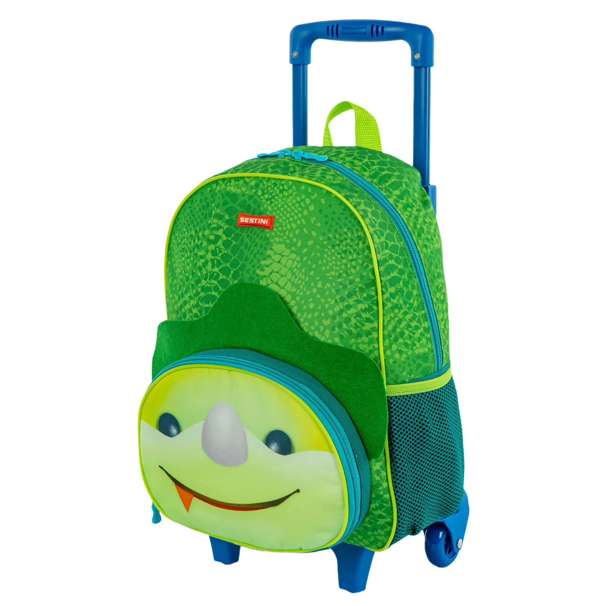 Mochilete Média Sestini Kids Dino 3 - Colorido