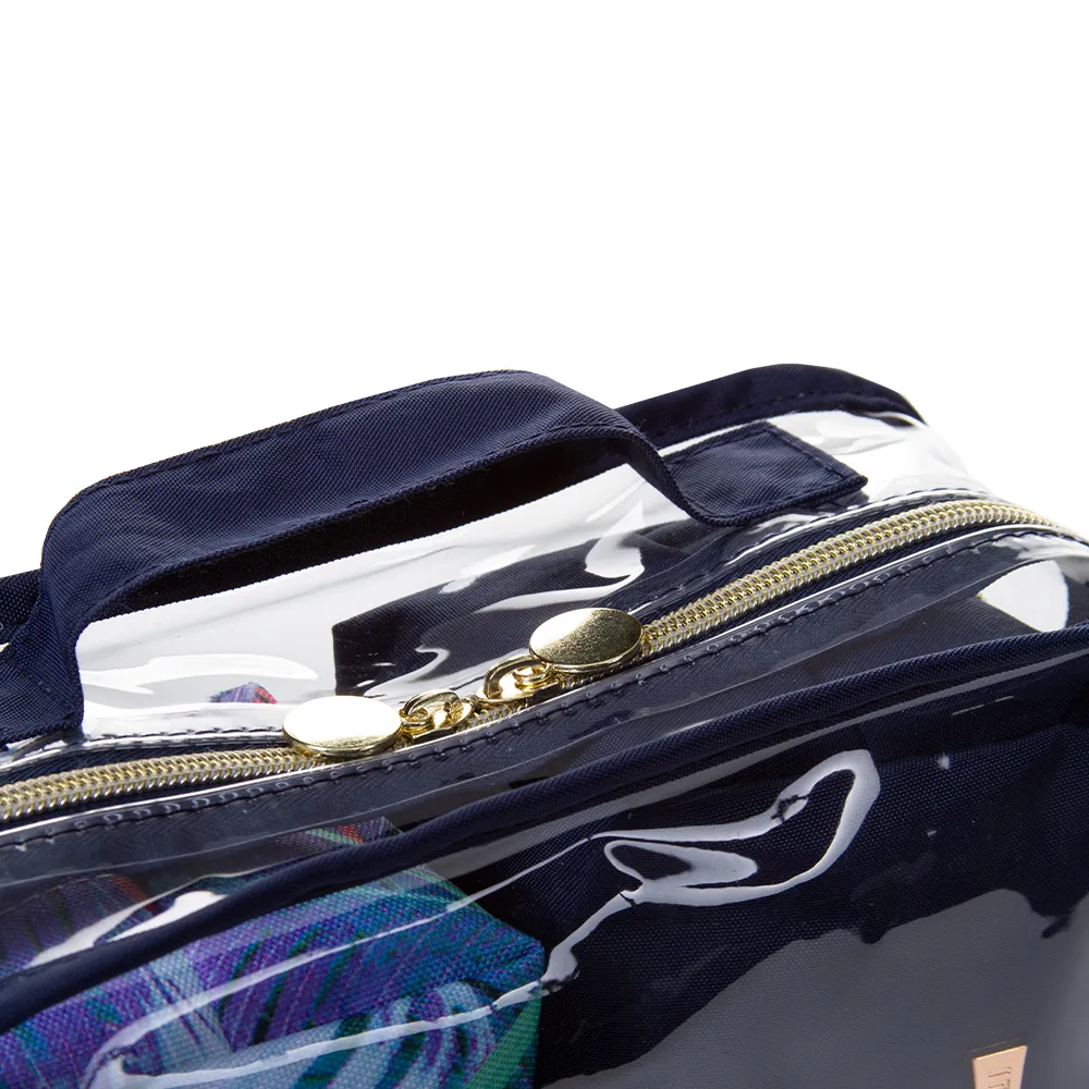 Necessaire 3 Peças Colorido - Folhas