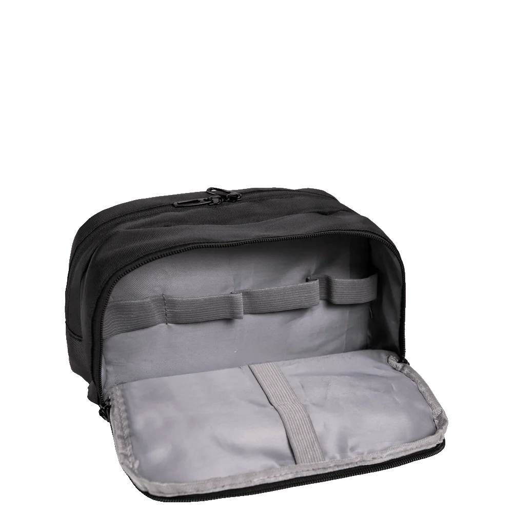 Necessaire Grande 2 Compartimentos Masculina - Preto