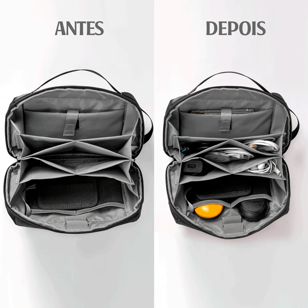 Necessaire Grande Organizador - Preto