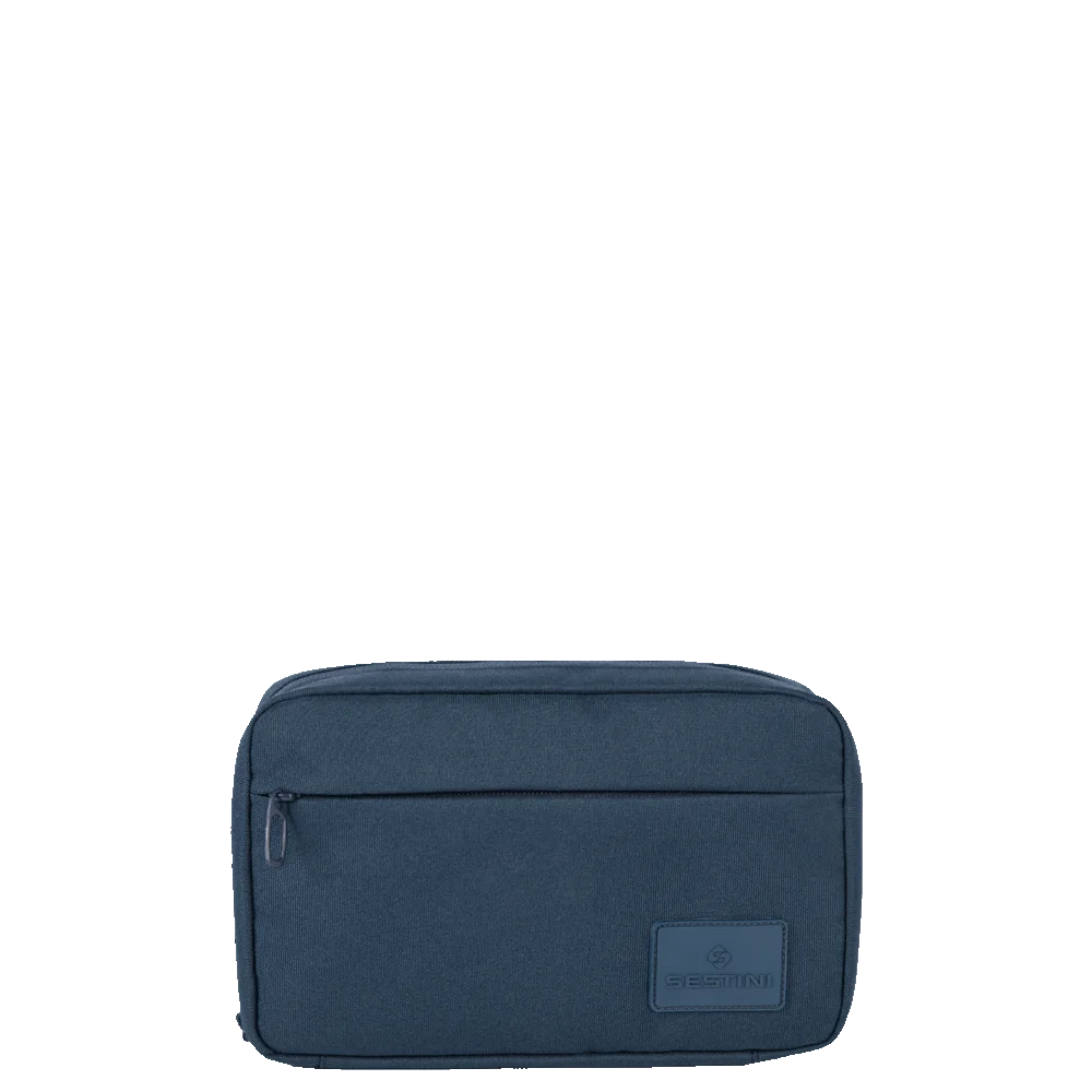 Necessaire Organizador de Cabos e Acessórios Eletronicos Azul - Marinho