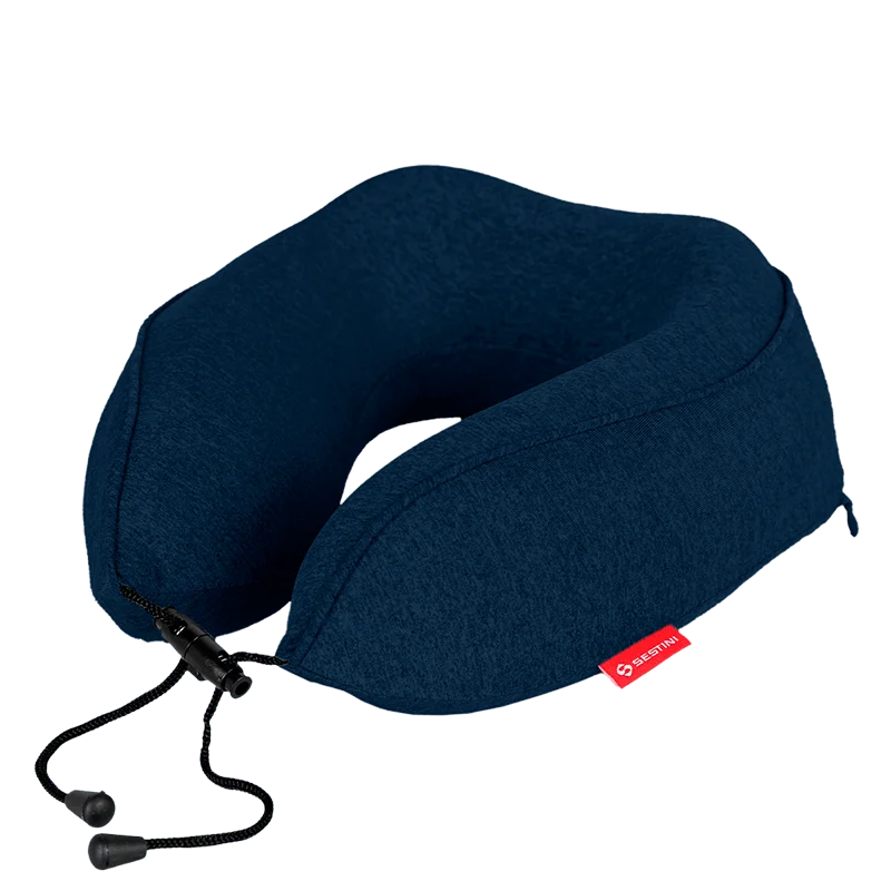 Travesseiro de Memória Ergonômico Azul - Marinho