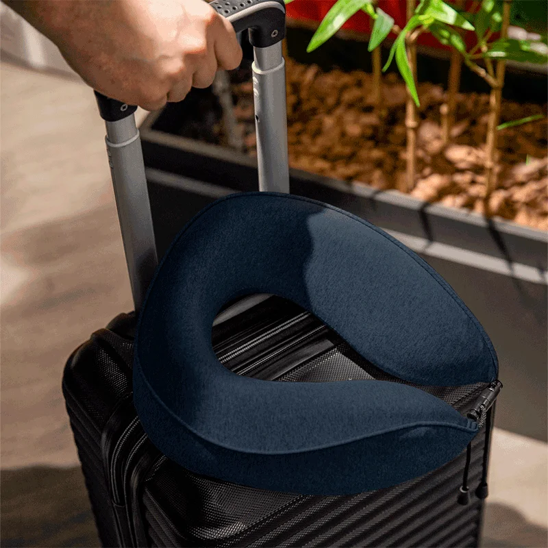 Travesseiro de Memória Ergonômico Azul - Marinho